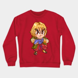 Cute Chibi Ken SF6 Crewneck Sweatshirt